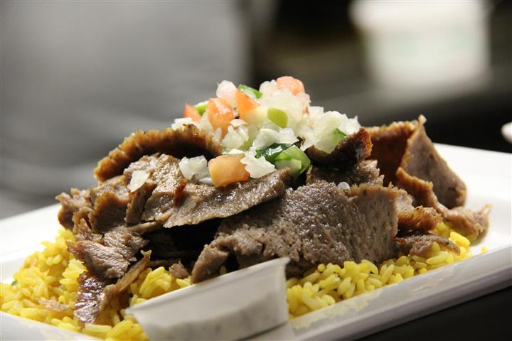 Gyro Over Rice